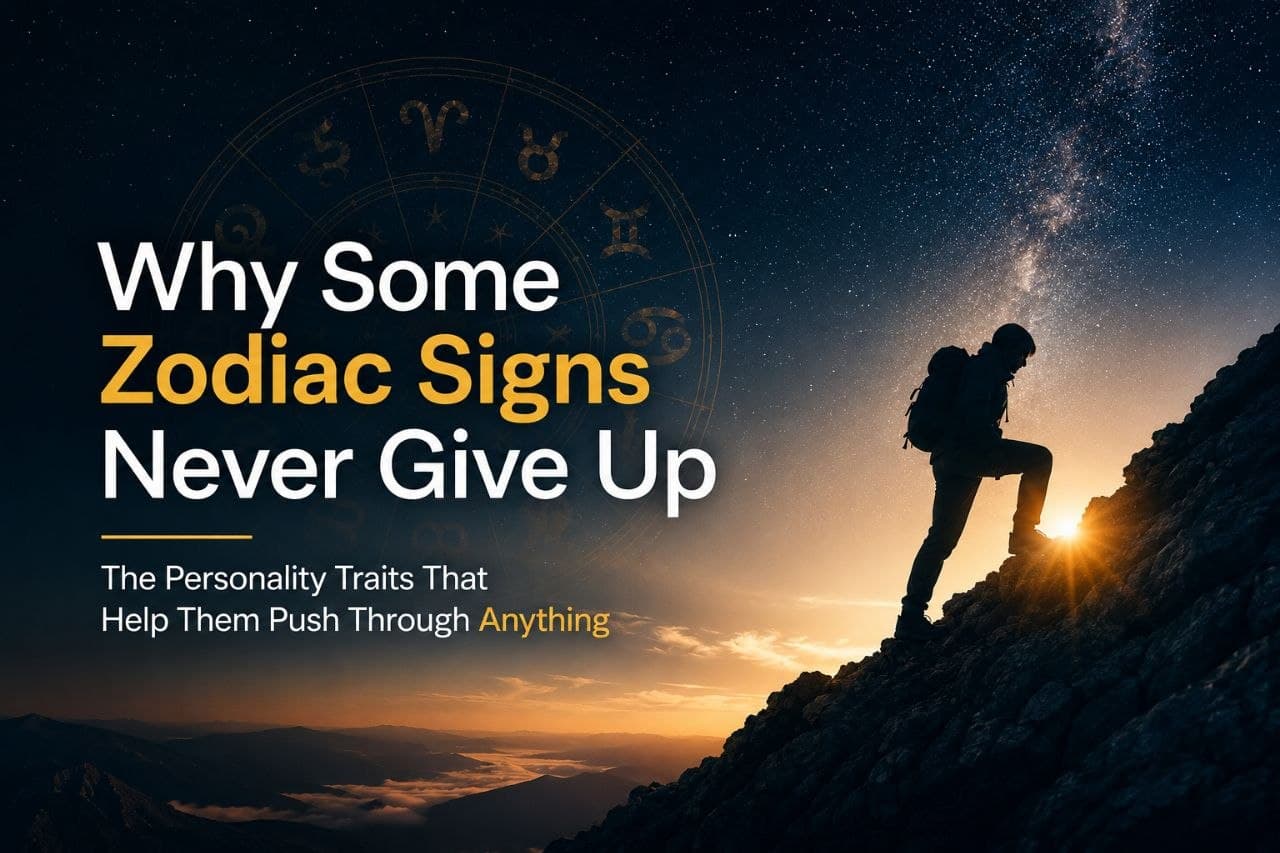 Why Some Zodiac Signs Never Give Up: The Personality Traits That Help Them Push Through Anything
