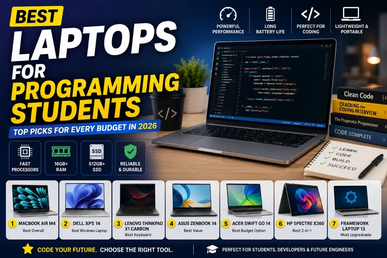Best Laptops for Programming Students: Top Picks for Every Budget